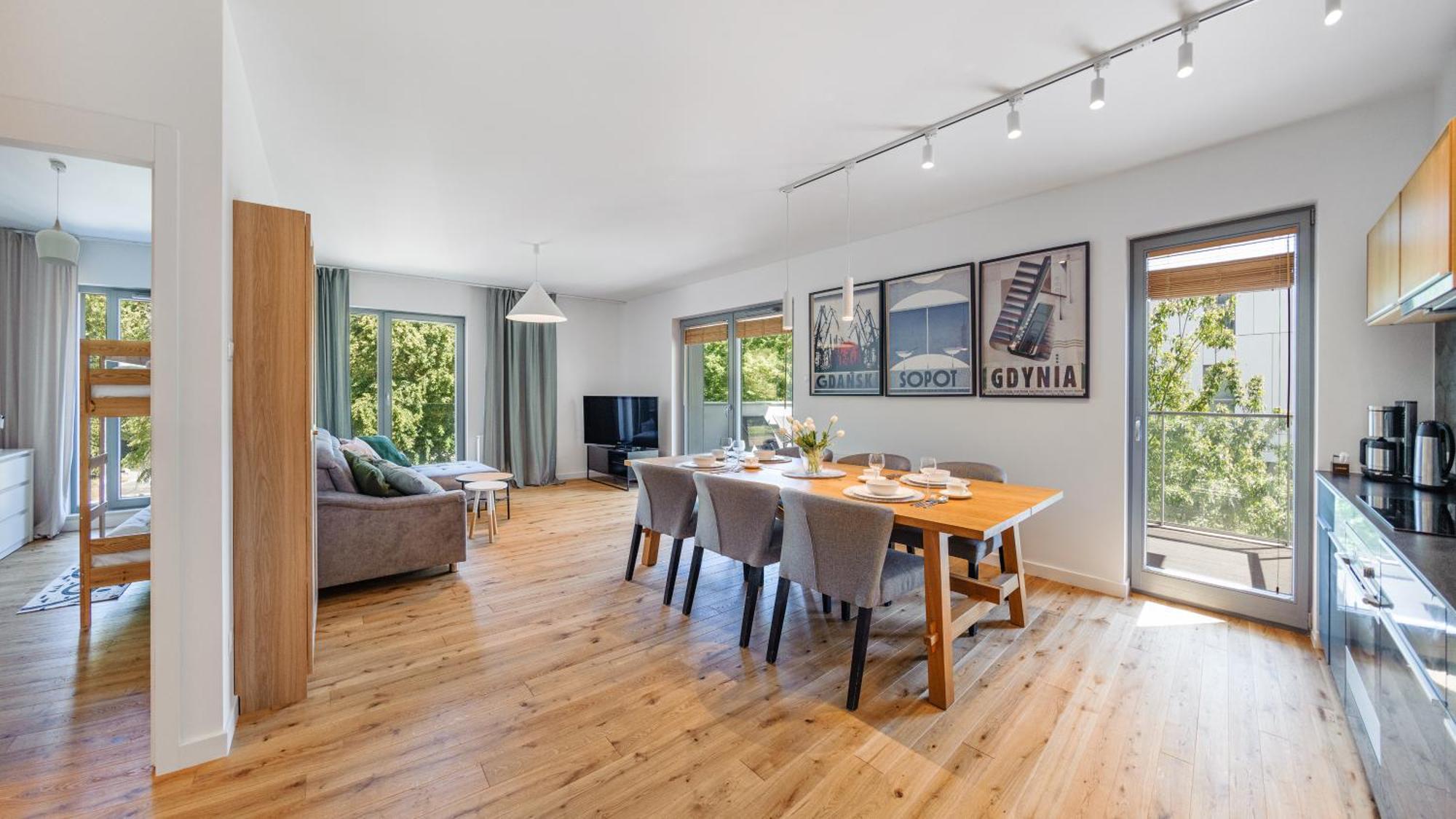 Apartamenty Sun & Snow Nadmorze Гданск Екстериор снимка