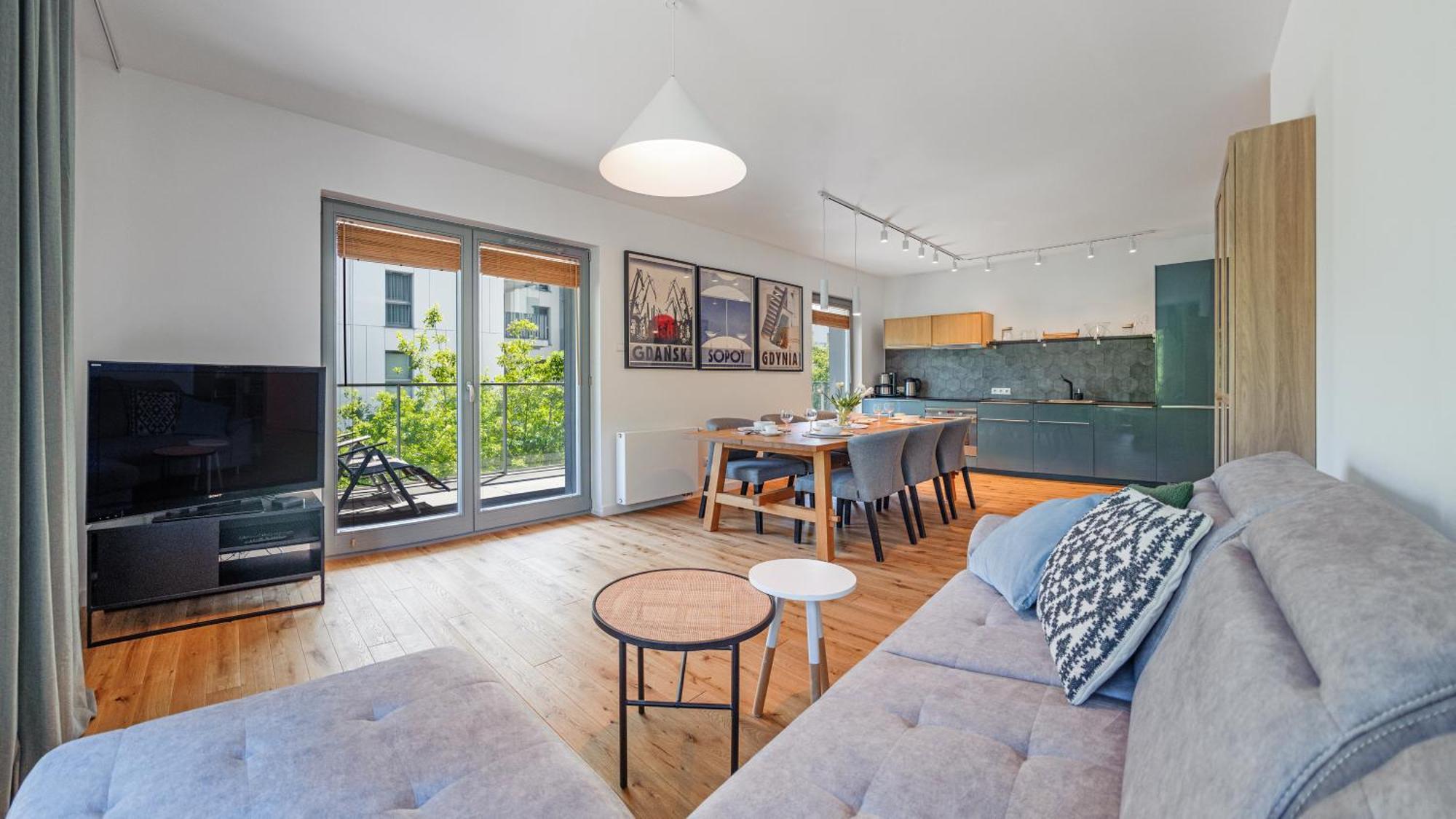 Apartamenty Sun & Snow Nadmorze Гданск Екстериор снимка